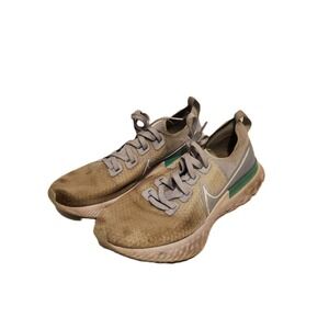 Nike React Infinity Run Flyknit Grey Teal Running Shoes CD4372-400 Womens 10